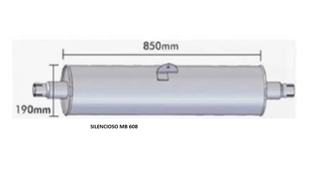 SILENCIOSO MB 608 S/MIOLO 2P