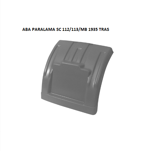 ABA PARALAMA SC 112/113/MB 1935 TRAS CINZA