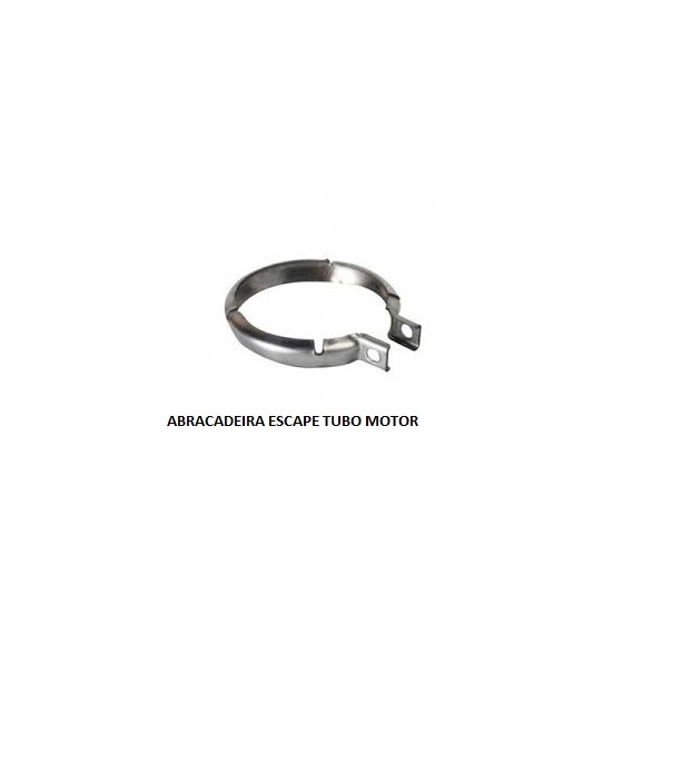 ABRACADEIRA ESCAPE TUBO MOTOR 3X1/2P MB 1728/2423B/ATEGO/AXOR 1933