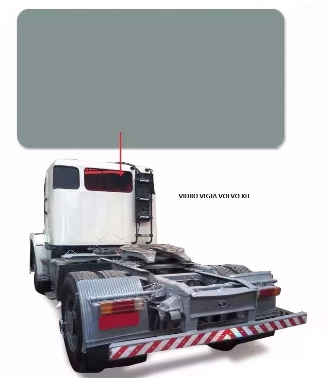 VIDRO VIGIA VOLVO XH
