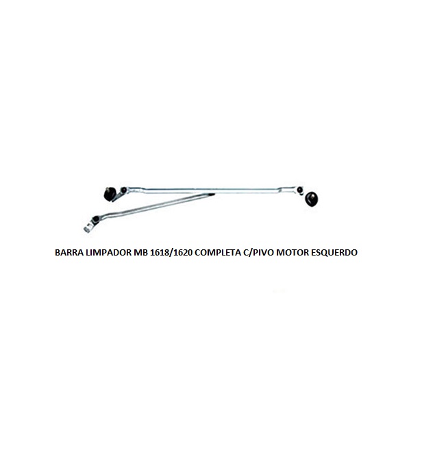 BARRA LIMPADOR MB 1618/1620 COMPLETA C/PIVO MOTOR ESQUERDO