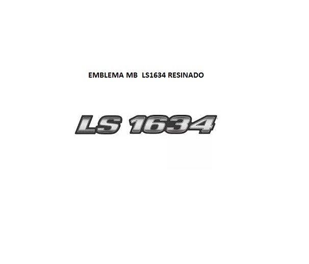 EMBLEMA MB LS1634 RESINADO