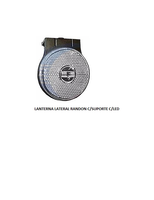 LANTERNA LATERAL RANDON C/SUP C/LED AMARELA 3 LEDS