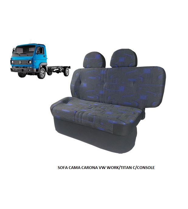 SOFA CAMA CARONA VW WORK 2012/CONST 2017 MED 830MM
