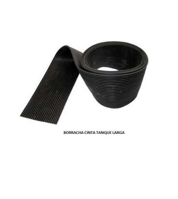 BORRACHA CINTA TANQUE LARGA 100MM