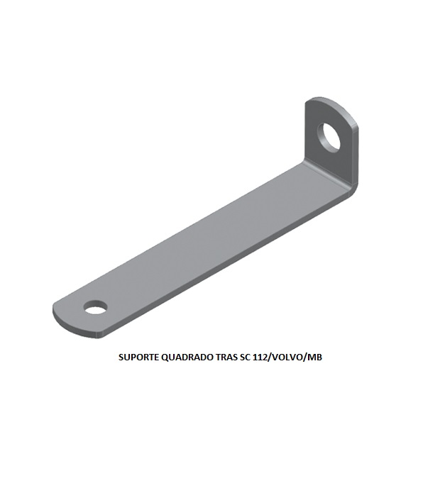 SUPORTE QUADRADO TRAS SC 112/113/VOLVO/MB