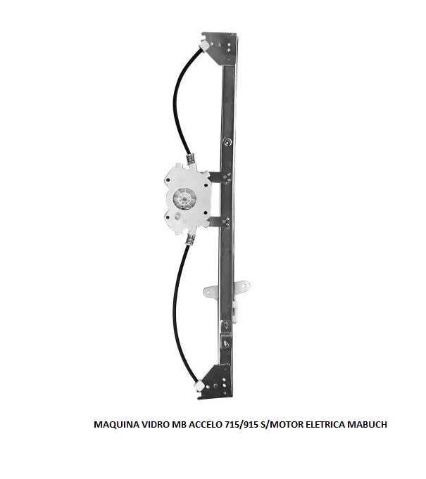 MAQUINA VIDRO MB ACCELO 715/915 S/MOTOR ELETRICA MABUCH