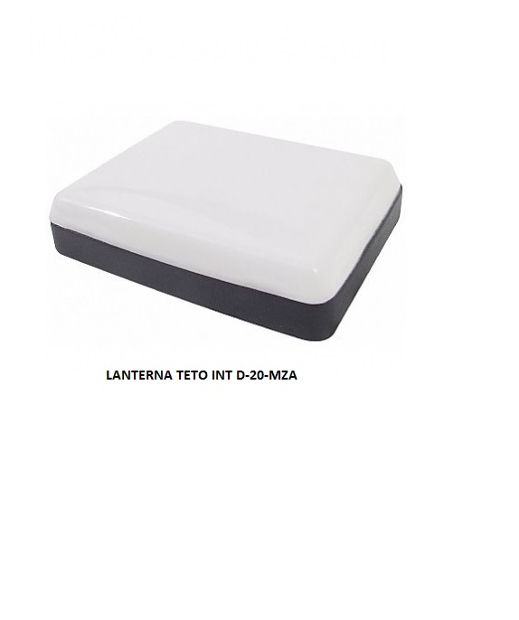 LANTERNA TETO INT D-20 CAB DUPLA/MZA/KDT 86/88