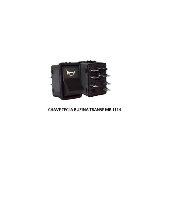 CHAVE TECLA BUZINA TRANSF MB 1114