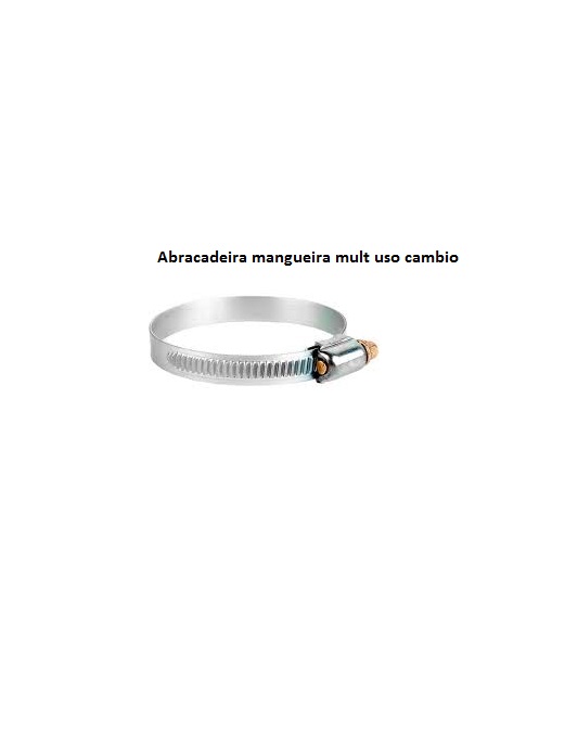 ABRACADEIRA MANGUEIRA MULT USO 7.3/4X8.1/2 14MM BOR CAMBIO
