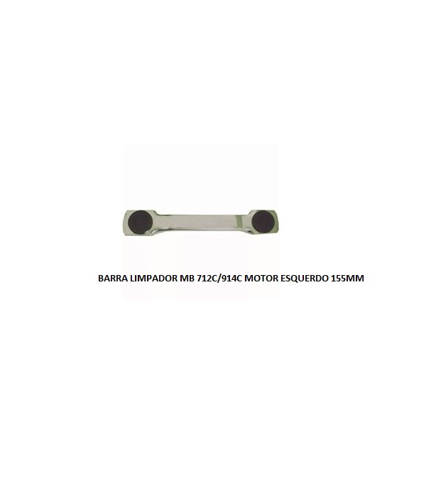 BARRA LIMPADOR MB 712C/914C MOTOR ESQUERDO 155MM