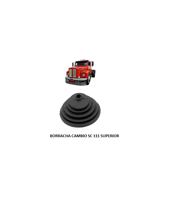 BORRACHA CAMBIO SC 111 SUPERIOR