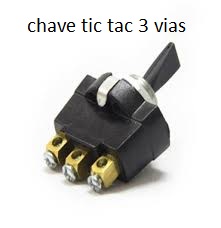 CHAVE TIC TAC 3 ESTAGIOS