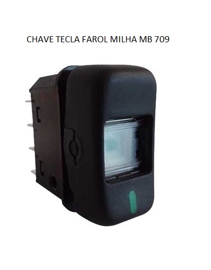 CHAVE TECLA FAROL MILHA MB 709/1618