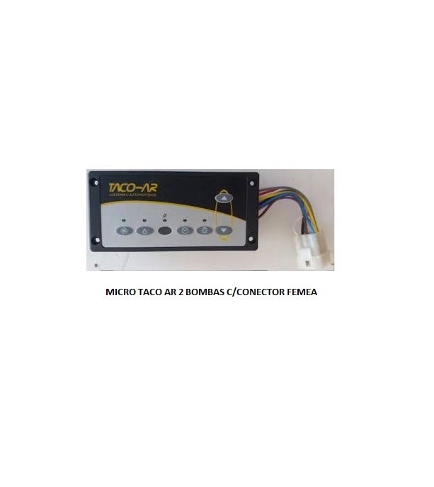 MICRO TACO AR 2 BOMBAS C/CONECTOR FEMEA