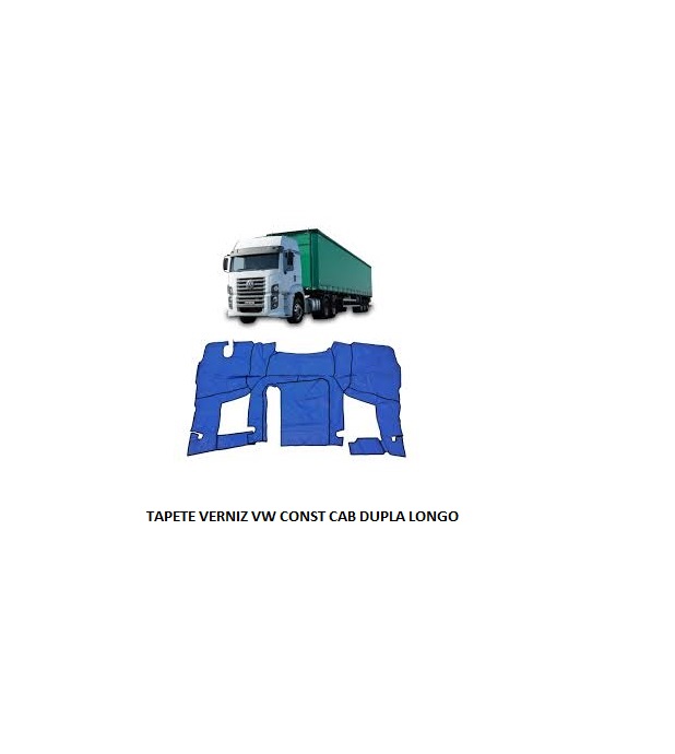 TAPETE VERNIZ VW CONST CAB DUPLA LONGO