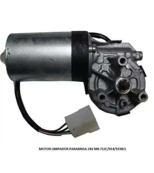 MOTOR LIMPADOR PARABRISA 24V MB 712C/914/1938LS/ACCELO