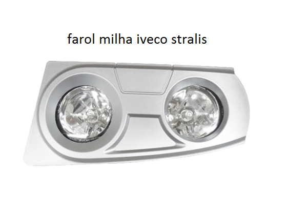 FAROL MILHA IVECO STRALIS C/MOLDURA