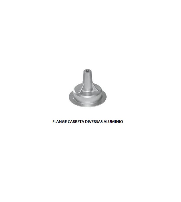 FLANGE CARRETA DIVERSAS ALUMINIO