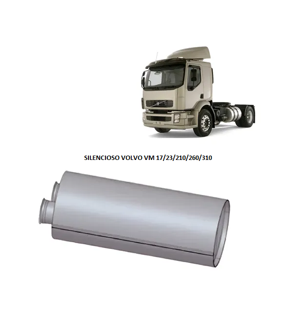 SILENCIOSO VOLVO VM 17/23/210/260/310