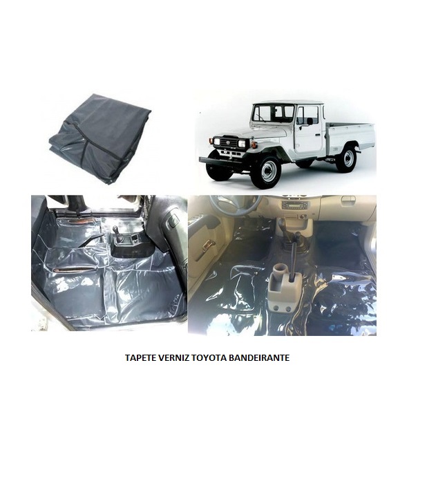 TAPETE VERNIZ TOYOTA BANDEIRANTE
