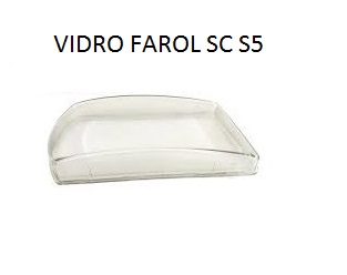 VIDRO FAROL SC S5 LE