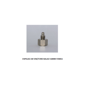 ESPIGAO AR VW/FORD BALAO 16MM FEMEA
